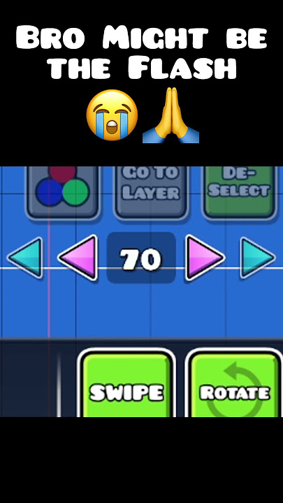 Is bro the Flash!?  #wgitachi #gamtng #gd #geometrydash #funny #viral #extremedemon #impossible  #!?