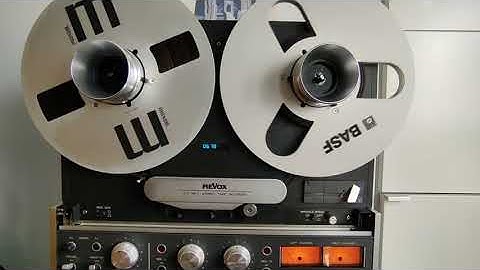 Revox B77 digital counter, auto stop and speed display