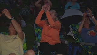 The impact of the total solar eclipse on central Indiana