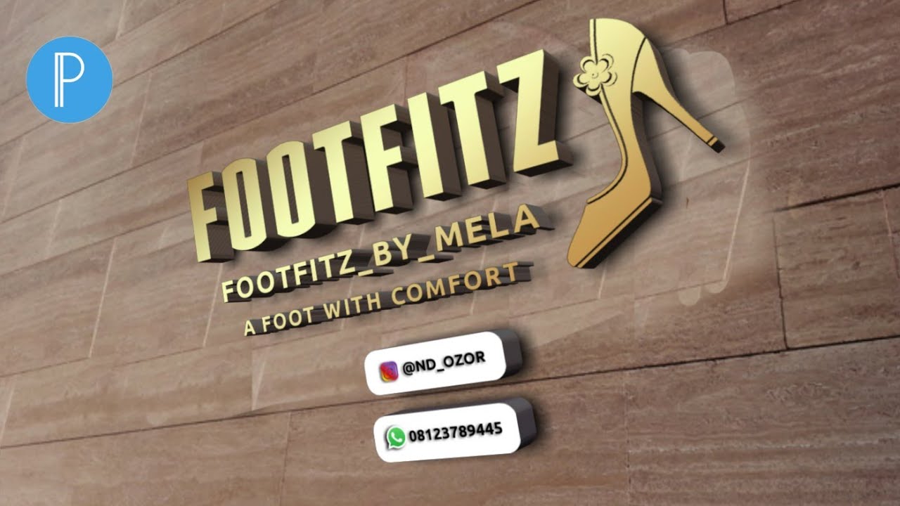 Pixellab Editing Logo Design | How to Make Logo on Android (2023)