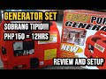 Generator Set SOBRANG TIPID!!! Php150 = 12hrs!!! (For Brownouts - Review and Setup - Bosco/Powerbox)