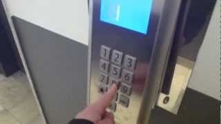 KONE MiniSpace Traction elevator with Polaris Destination Dispach @ Hötorgshus 3