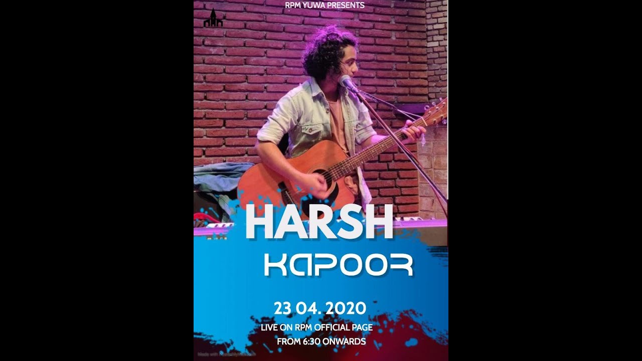 HARSH KAPOOR SPECIAL GUEST| LIVE PERFORMANCE ON RPM PAGE | RPM STUDIO SHIMLA