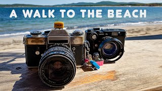 Leicaflex SL Leica CL | Film Photography Walk at Gradina Beach Leicaflex SL Leica CL | Film Photography Walk at Gradina Beach
