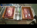 Integrated Robotic Picking and Packing of Primal Cuts