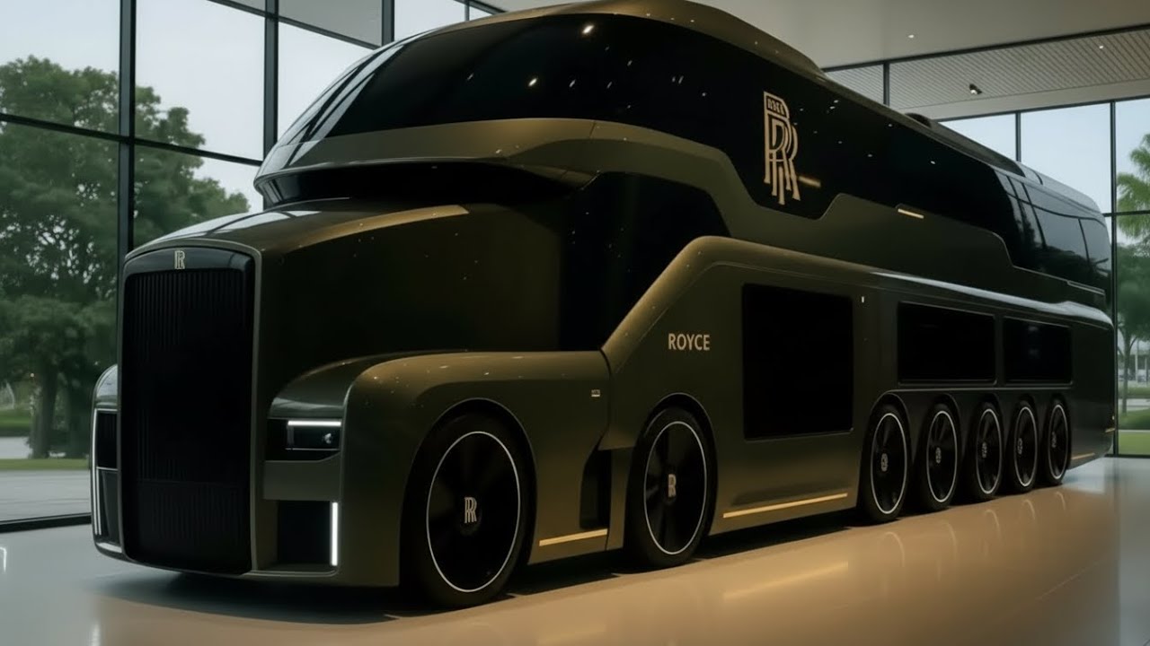 Этот автодом Rolls-Royce могут позволить себе только миллиардеры.