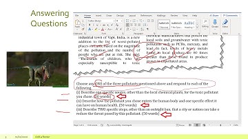 Final Exam Instructions 1401 video