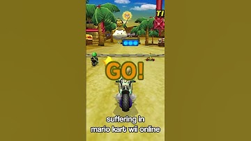 suffering in mario kart wii online #ctgprevolution #wii #mariokartwii #mariokart