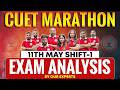 CUET Paper Analysis 2026 | 11 May Shift 1 CUET Exam Answer Key By Competition Guru #cuet2026