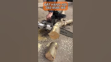 Bộ cưa lam xích chuyển đổi máy cắt cầm tay thành máy cưa gỗ