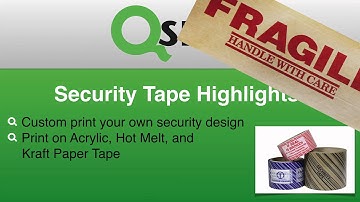 QSPAC Security Tape