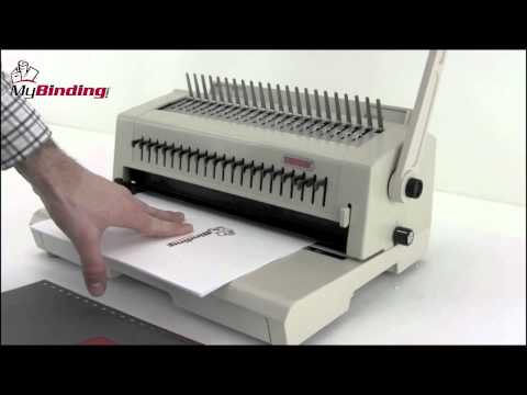 Tamerica Tashin 213PB Comb Binder and 3-Hole Punch