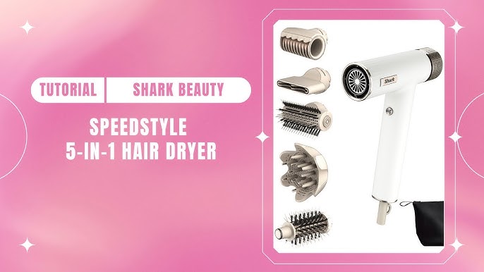 SHARK FlexStyle 5-in-1 Air Styler & Hair Dryer with Storage Case Stone