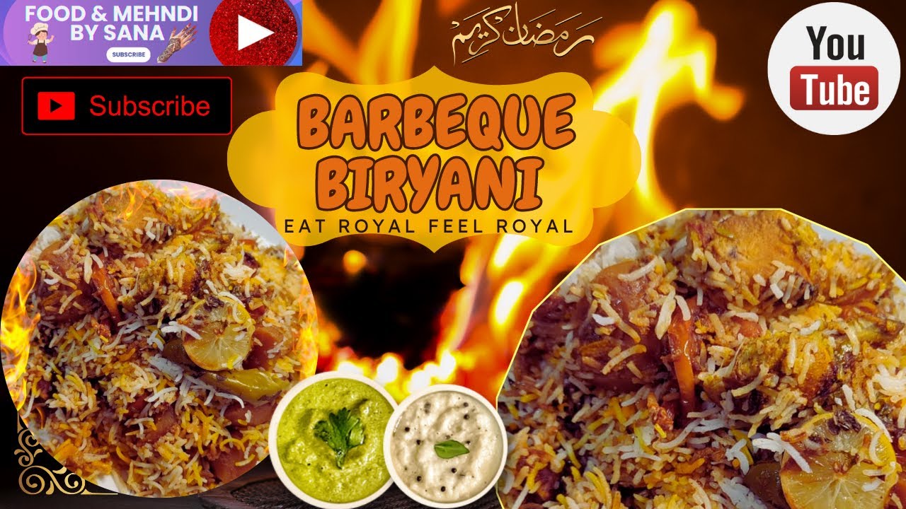 Biryani, BBQ Biryani , Barbeque Biryani, Recipe By Sana Kashif YouTube