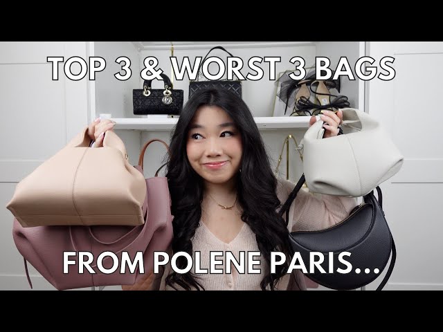 RANKING MY POLENE COLLECTION (TOP 3 AND WORST 3 BAGS TO GET)🫣 class=
