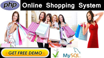 Online Shopping System Project in PHP | MYSQLI | HTML | CSS | BOOTSTRAP | AJAX - College Projects