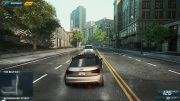 Need for Speed Most Wanted Xubuntu Linux (PoL) Gameplay