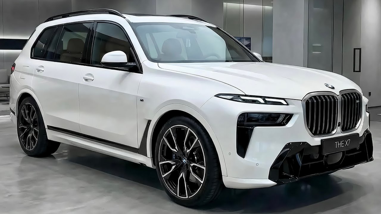 BMW X7 M-Sport - Masterpiece of Aerodynamic Luxury SUV Unveiled!