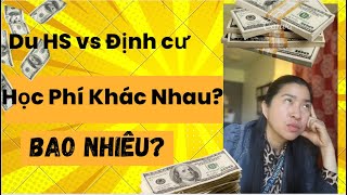 Du Học Sinh và Định Cư ( Out of State, In State)- Học Phí College khác Nhau Bao Nhiêu?