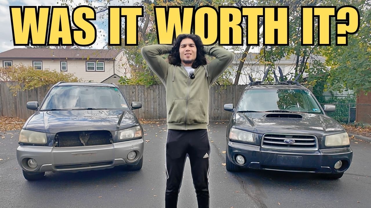 Я ОТРЕМОНТИРОВАЛ САМЫЙ ДЕШЁВЫЙ Subaru Forester XT, используя АВТОЗАПЧАСТИ! (Часть 2)