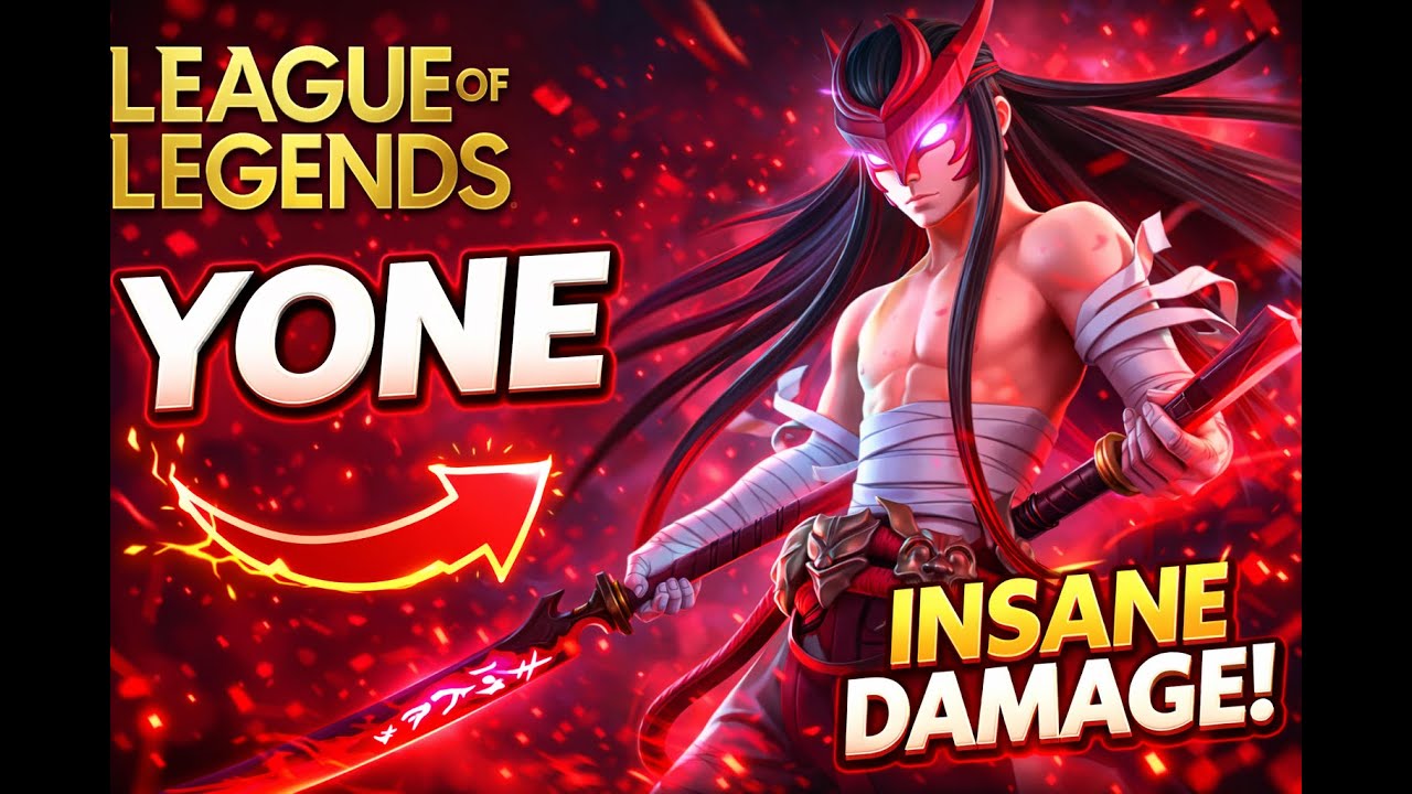 S16 YONE IN RANKED!! (no comentary Just Gameplay)