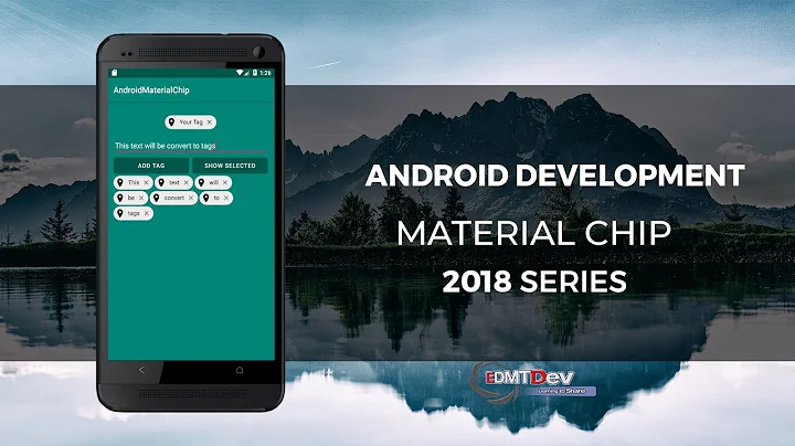 Android Studio Tutorial - Material Components V2 Chip and Chip Group
