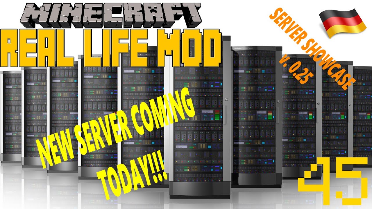 #Minecraft Real Life Mod Let's Show Progress[045]-Real Life Mod Server ...