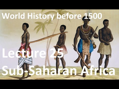 25 Sub Saharan Africa