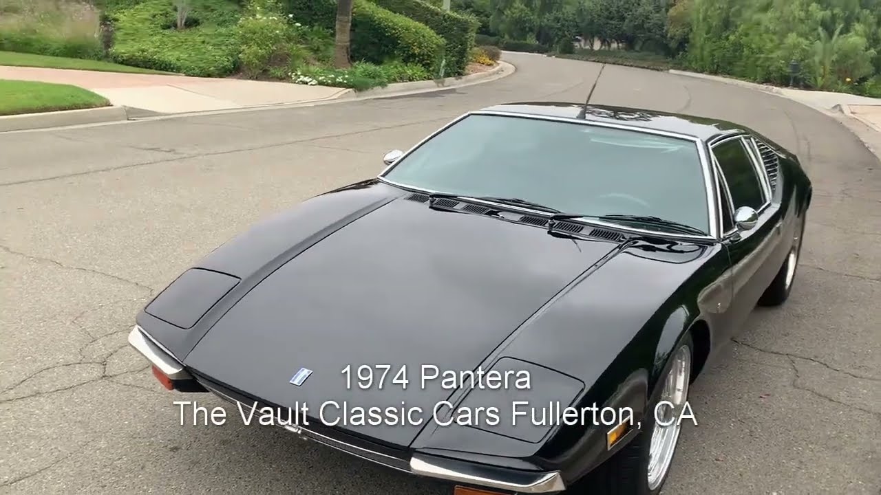 1974 deTomaso Pantera