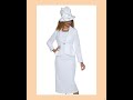 Lily And Taylor Skirt Suit 5133-White
