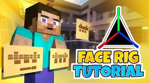Face rig tutorial Minecraft | Minecraft animation tutorial |