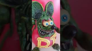 Rat Fink aliexpress. Overview hot rod Big Daddy Ed Roth mooneyes figure custom culture roadster