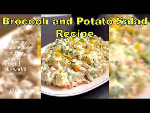 Broccoli and Potato Salad Recipe: A Fresh Twist on Classic Flavors-4K