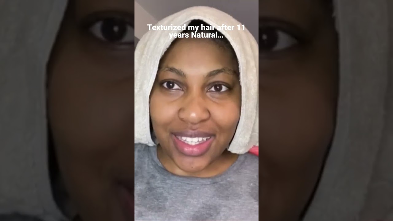 I TEXTURIZED MY HAIR AFTER 11 YEARS NATURAL😨 