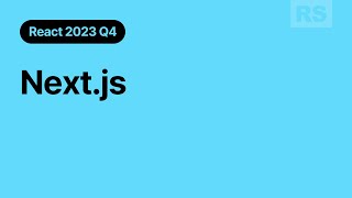 Next.js - Your next step in React