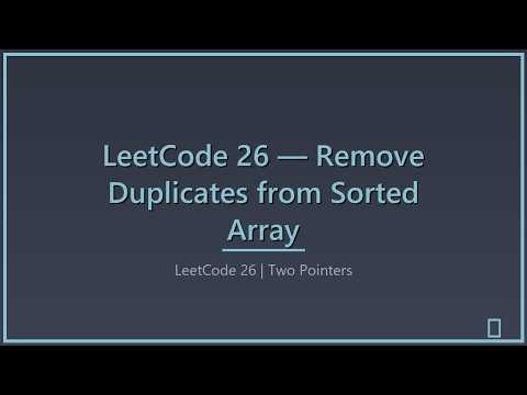 Remove Duplicates from Sorted Array 🚀 | LeetCode 26 Easy (Hindi) #leetcode #dsa #placement #like