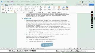 Illustrated Excel 2019 | Module 9: SAM Project 1a Entrée Sales