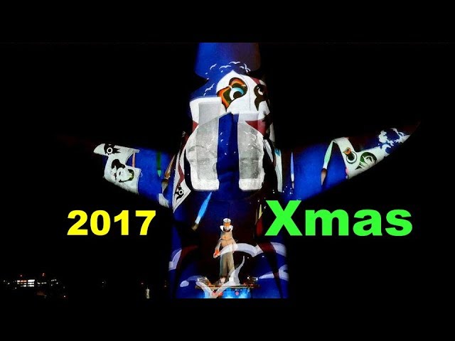 イルミナイト万博クリスマス 2017 太陽の塔プロジェクションマッピング 4k Youtube