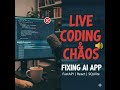 LIVE: Real-Life Coding & Chaos! Fixing CLAJAMA - The Self-Developing AI App