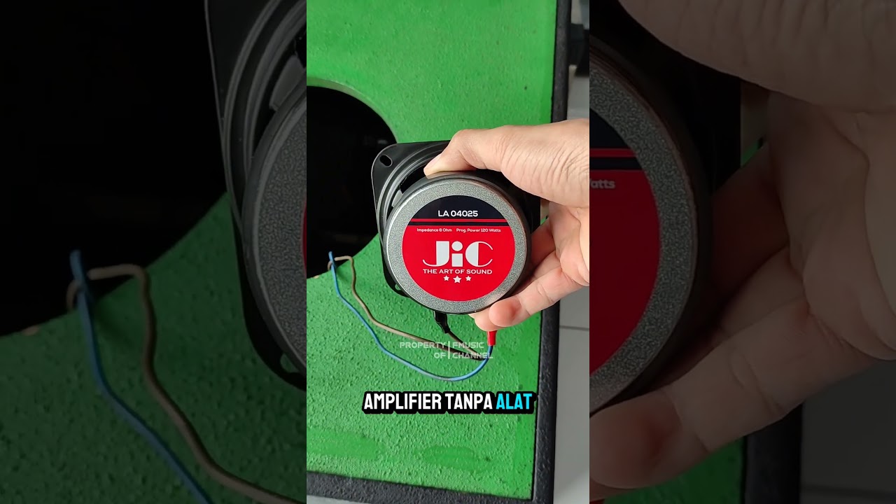 Cek Suara Speaker 4" JiC LA 04025 