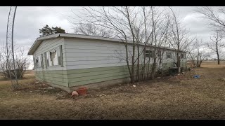 Abandoned hoarder's trailer & property (please watch until the end)