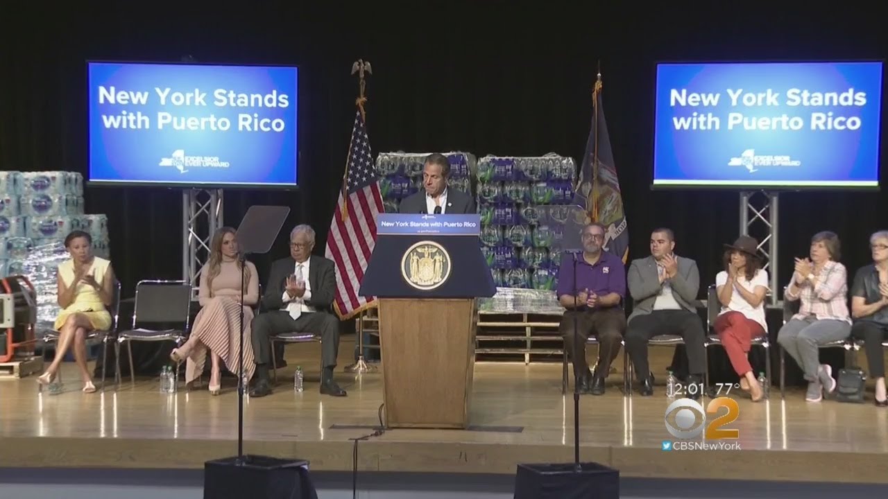 J. Lo Joins Cuomo For Puerto Rico Relief