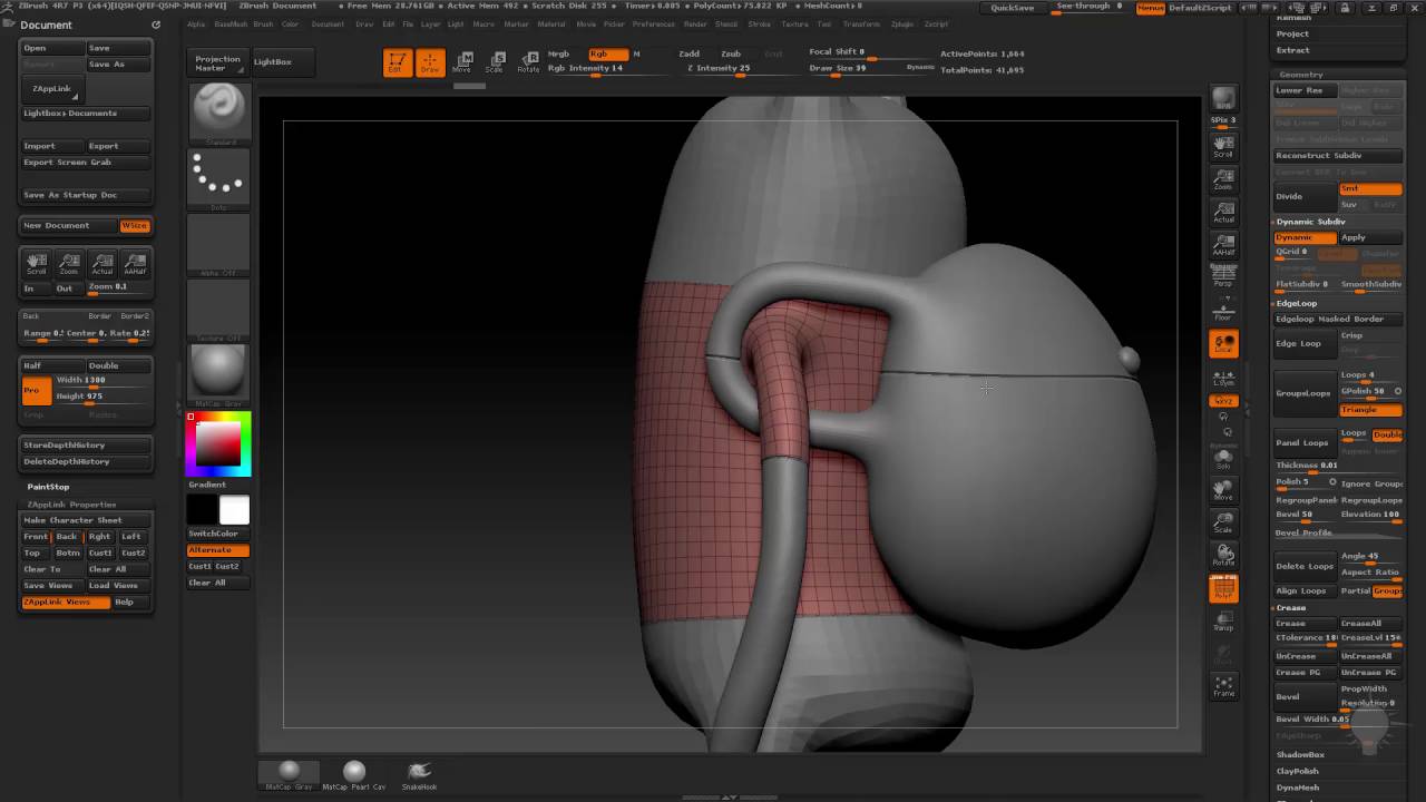 012 Clean Low Poly Model