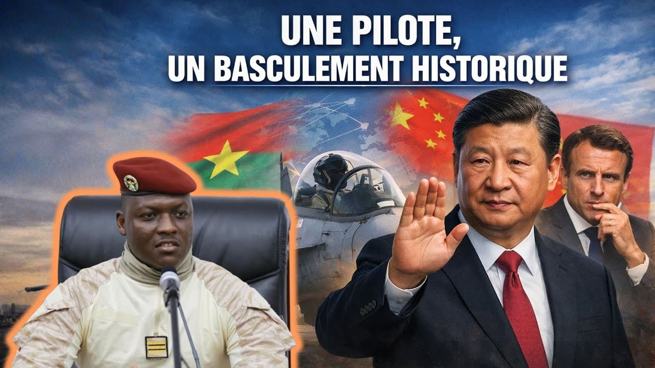 Ibrahim Traoré brise un tabou militaire : 0 → 1 pilote de chasse, l’Afrique change