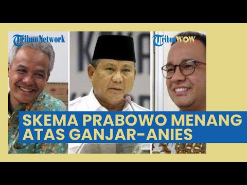 Skema Prabowo Subianto Menang di Pilpres 2024, Ganjar dan Anies Potensi Dibuat Tak Berdaya