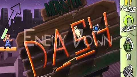 Fragger Monster Dash Level 3 - Solution Walkthrough