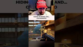 HIDING IN SMOKE AND...CS2 BEST SHOT MOMENT #shorts #dimawallhacks #cs2edit