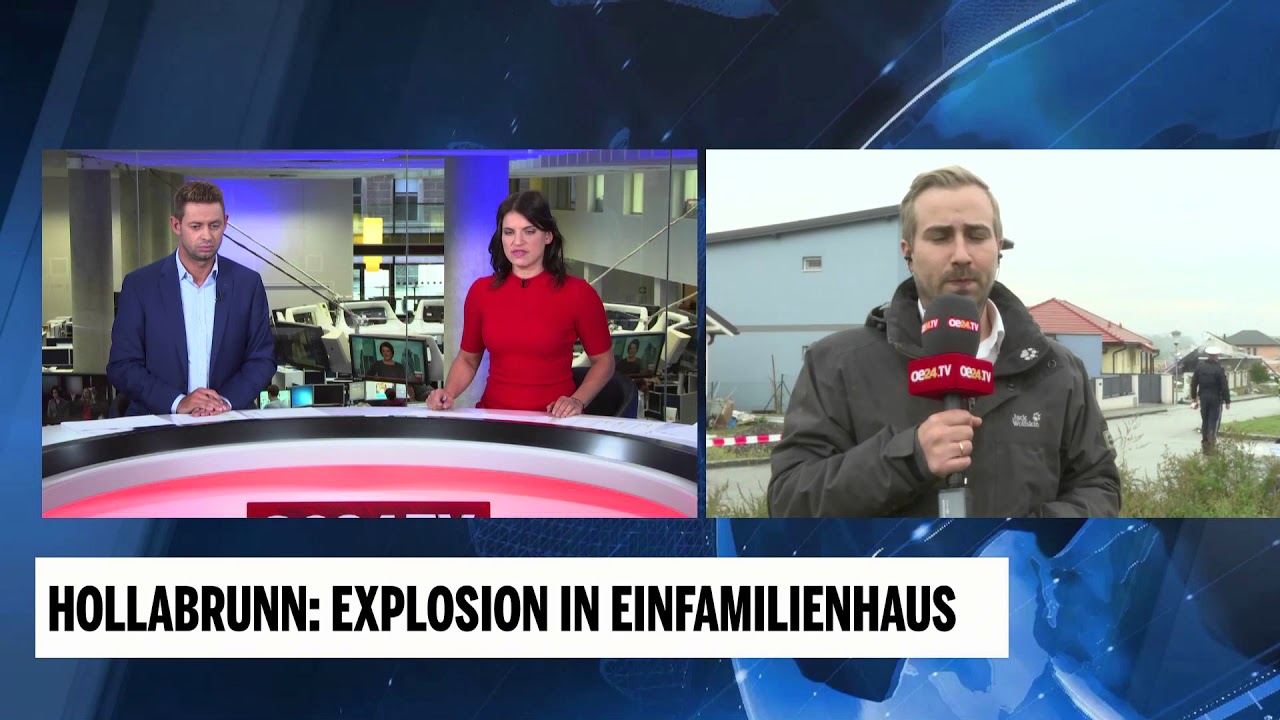 Explosion in Einfamilienhaus in Hollabrunn