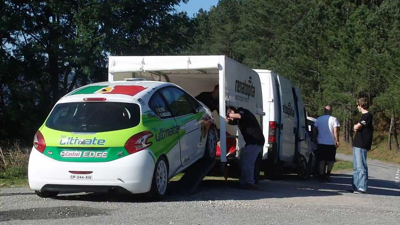 FIA ERC 2014 | Tarmac Tests Renato Pita/ Hugo Magalhães (Peugeot 208 R2)