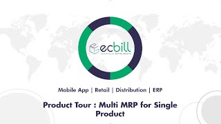 ecBill Software Multiple Sale Rate for Single Product